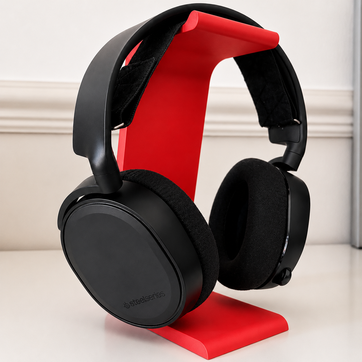 Minimalist 3D Printed Headset Stand – Gaming & Desk Headphone Holder