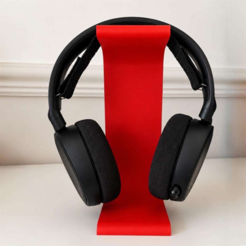 Minimalist 3D Printed Headset Stand – Gaming & Desk Headphone Holder
